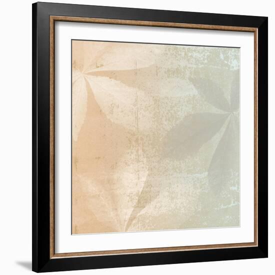 Shaded Leaves 2-Alonza Saunders-Framed Art Print