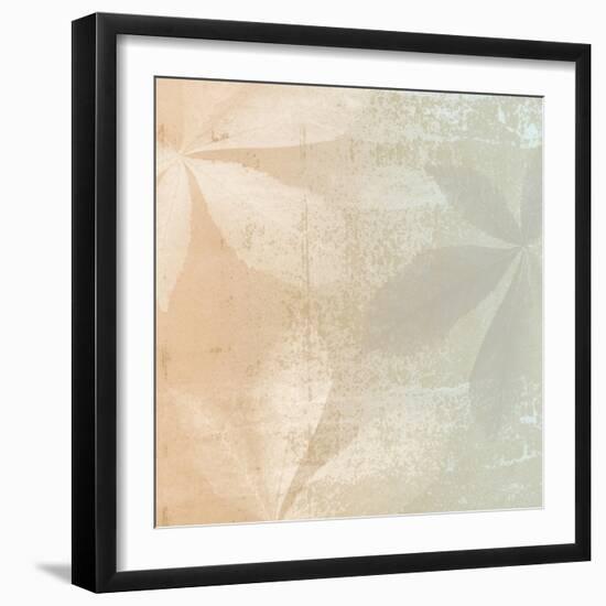 Shaded Leaves 2-Alonza Saunders-Framed Art Print