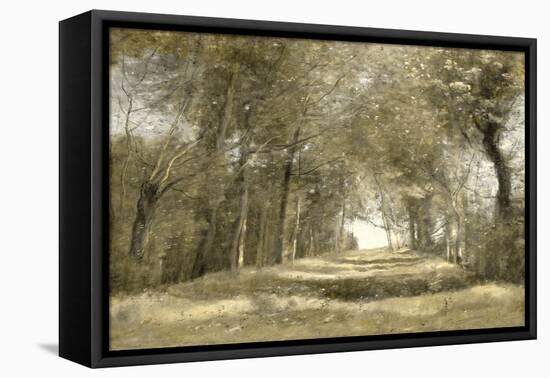 Shaded Path II-Christy McKee-Framed Stretched Canvas