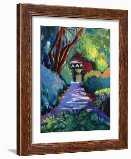 Shaded Path-Marco Cazzulini-Framed Giclee Print