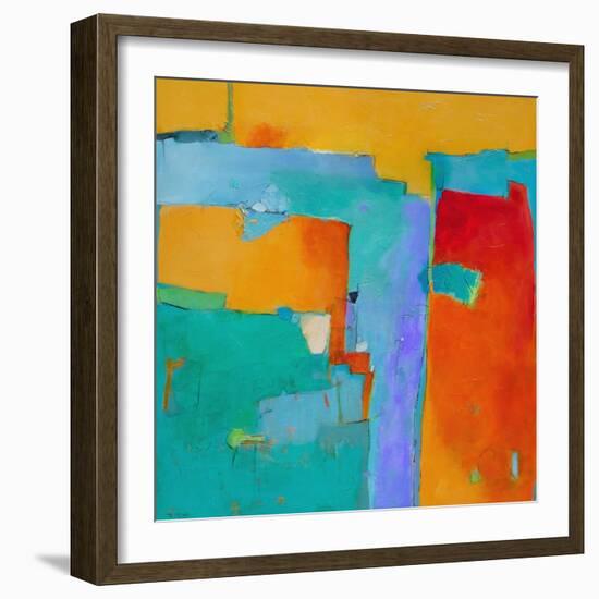 Shades of a City-Dorothy Gaziano-Framed Art Print