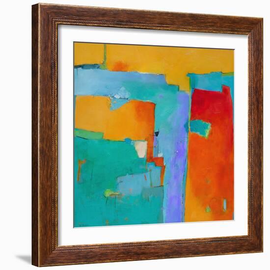 Shades of a City-Dorothy Gaziano-Framed Art Print