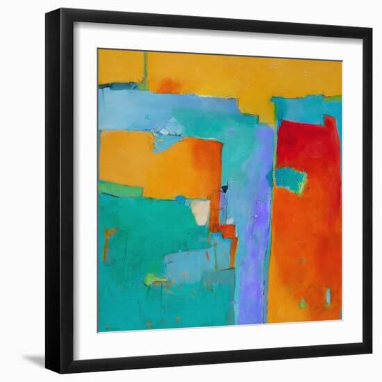 Shades of a City-Dorothy Gaziano-Framed Art Print