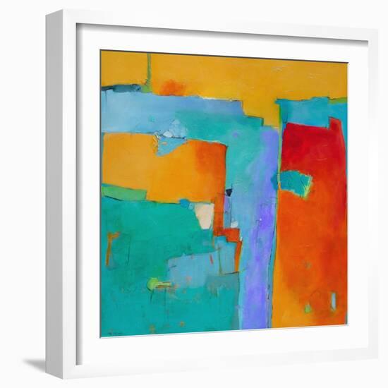 Shades of a City-Dorothy Gaziano-Framed Art Print