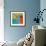 Shades of a City-Dorothy Gaziano-Framed Art Print displayed on a wall