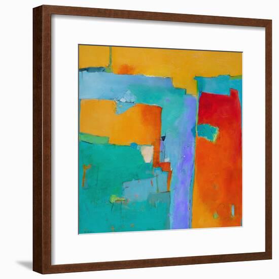 Shades of a City-Dorothy Gaziano-Framed Art Print