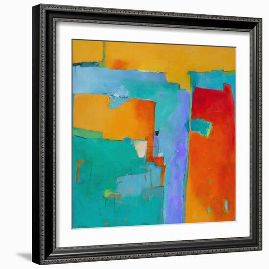 Shades of a City-Dorothy Gaziano-Framed Art Print