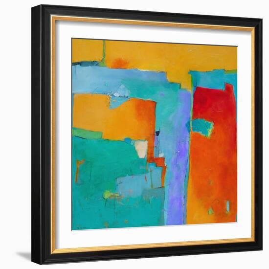 Shades of a City-Dorothy Gaziano-Framed Art Print