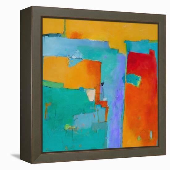 Shades of a City-Dorothy Gaziano-Framed Stretched Canvas