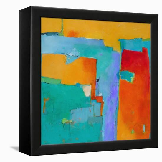 Shades of a City-Dorothy Gaziano-Framed Stretched Canvas