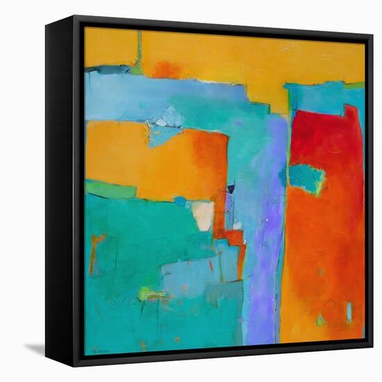 Shades of a City-Dorothy Gaziano-Framed Stretched Canvas