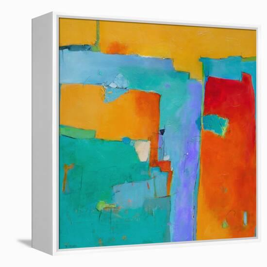 Shades of a City-Dorothy Gaziano-Framed Stretched Canvas