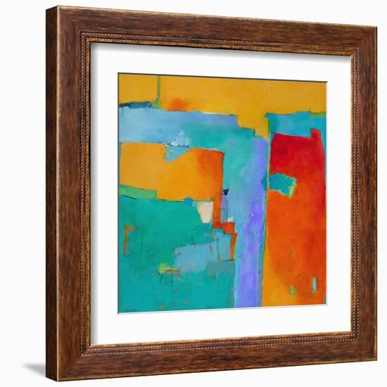 Shades of a City-Dorothy Gaziano-Framed Art Print