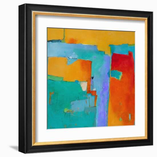 Shades of a City-Dorothy Gaziano-Framed Art Print