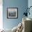 Shades of Blue III-Alexys Henry-Framed Giclee Print displayed on a wall