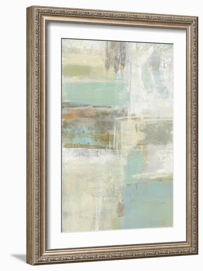 Shades of Celedon II-Silvia Vassileva-Framed Art Print