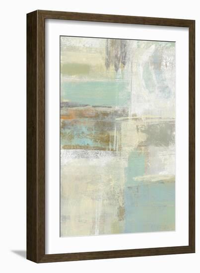 Shades of Celedon II-Silvia Vassileva-Framed Art Print