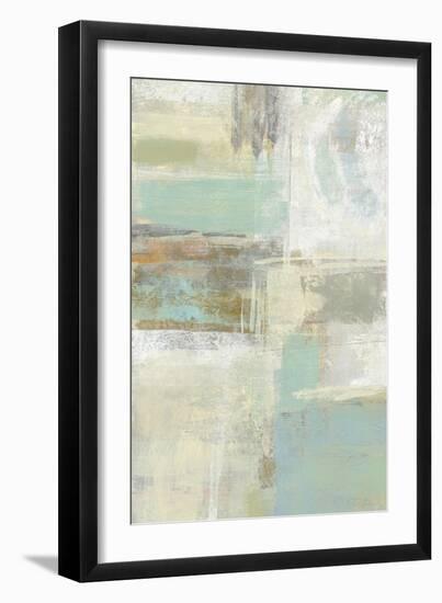 Shades of Celedon II-Silvia Vassileva-Framed Art Print