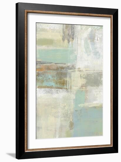 Shades of Celedon II-Silvia Vassileva-Framed Art Print