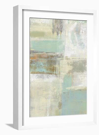 Shades of Celedon II-Silvia Vassileva-Framed Art Print