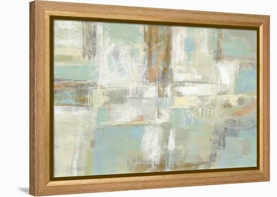 Shades of Celedon-Silvia Vassileva-Framed Stretched Canvas