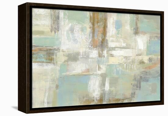 Shades of Celedon-Silvia Vassileva-Framed Stretched Canvas