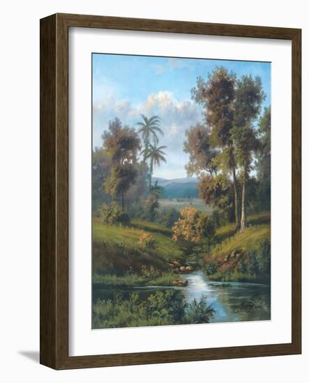 Shades of Evening-Montoya-Framed Art Print