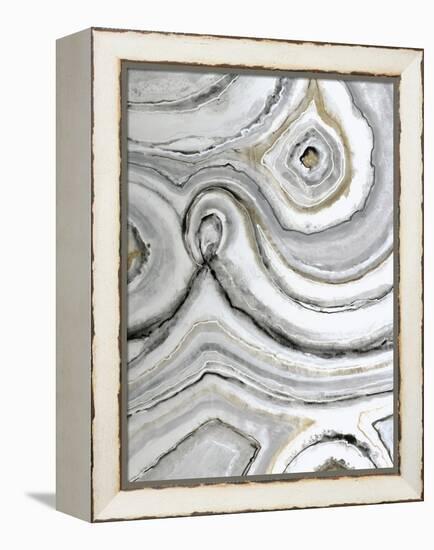 Shades of Gray I-Liz Jardine-Framed Stretched Canvas