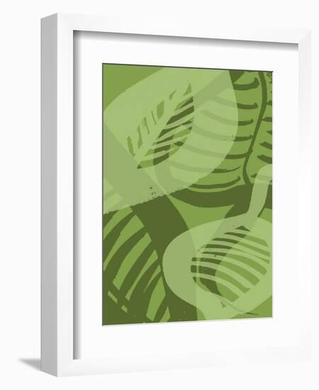 Shades of Green II-Alicia Ludwig-Framed Art Print