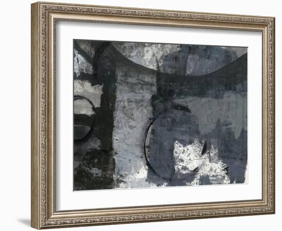 Shades of Grey V-Elena Ray-Framed Art Print