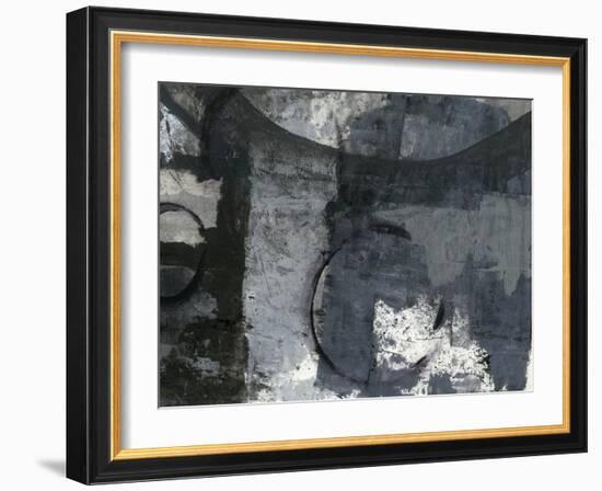 Shades of Grey V-Elena Ray-Framed Art Print