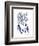 Shades of Indigo IV-Vision Studio-Framed Art Print