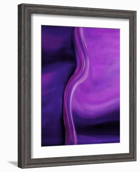 Shades of Purple I-Ruth Palmer 2-Framed Art Print