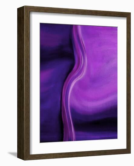 Shades of Purple I-Ruth Palmer 2-Framed Art Print