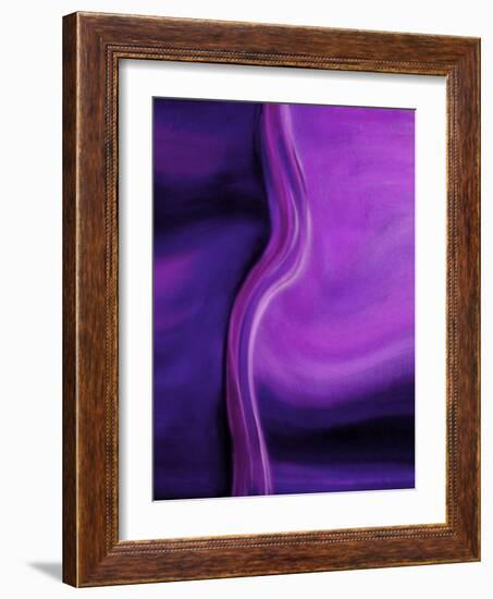 Shades of Purple I-Ruth Palmer 2-Framed Art Print