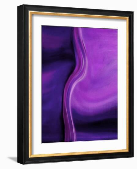 Shades of Purple I-Ruth Palmer 2-Framed Art Print