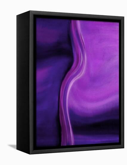 Shades of Purple I-Ruth Palmer 2-Framed Stretched Canvas