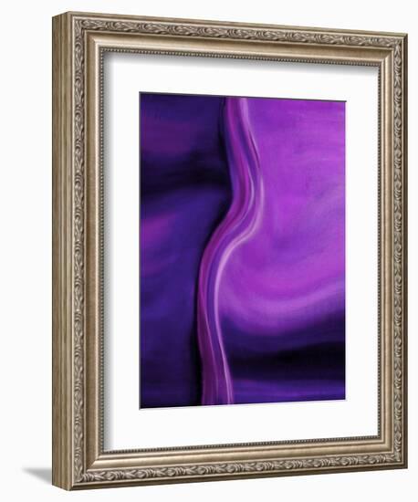 Shades of Purple I-Ruth Palmer 2-Framed Art Print