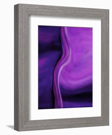 Shades of Purple I-Ruth Palmer 2-Framed Art Print