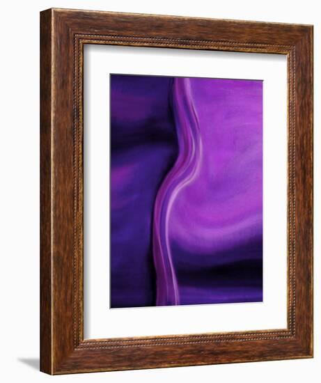 Shades of Purple I-Ruth Palmer 2-Framed Art Print