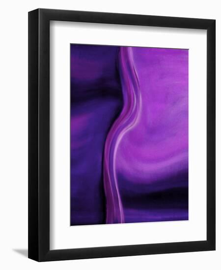 Shades of Purple I-Ruth Palmer 2-Framed Art Print