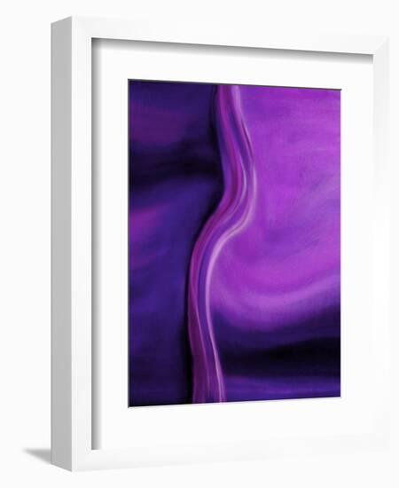 Shades of Purple I-Ruth Palmer 2-Framed Art Print