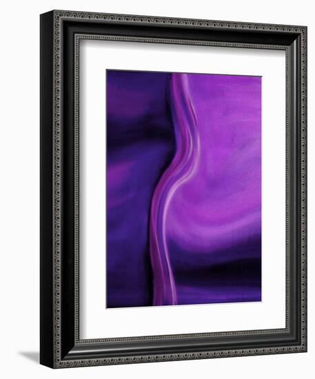 Shades of Purple I-Ruth Palmer 2-Framed Art Print