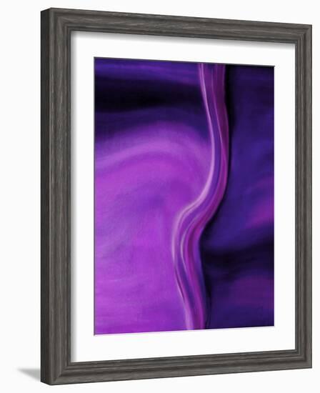 Shades of Purple II-Ruth Palmer 2-Framed Art Print