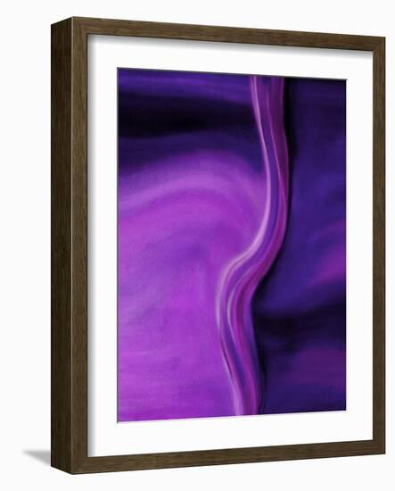 Shades of Purple II-Ruth Palmer 2-Framed Art Print