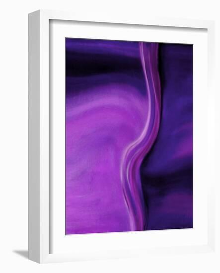 Shades of Purple II-Ruth Palmer 2-Framed Art Print