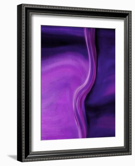 Shades of Purple II-Ruth Palmer 2-Framed Art Print