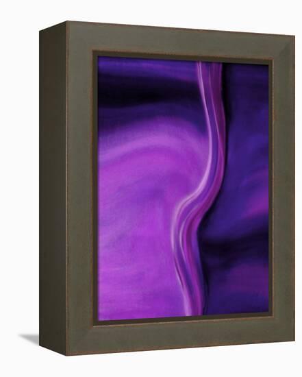 Shades of Purple II-Ruth Palmer 2-Framed Stretched Canvas