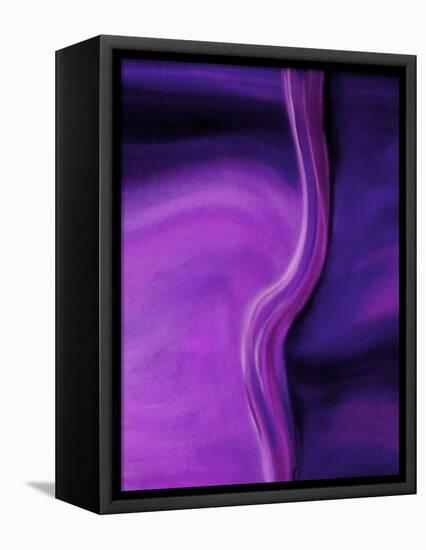Shades of Purple II-Ruth Palmer 2-Framed Stretched Canvas
