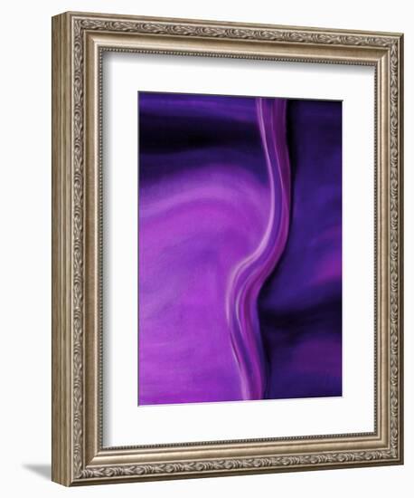 Shades of Purple II-Ruth Palmer 2-Framed Art Print